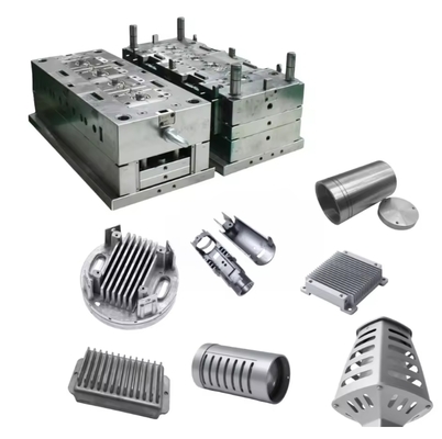 Precision Cast Aluminum Boxes CNC Finished A380 ADC12 Parti stampate OEM/ODM Servizio